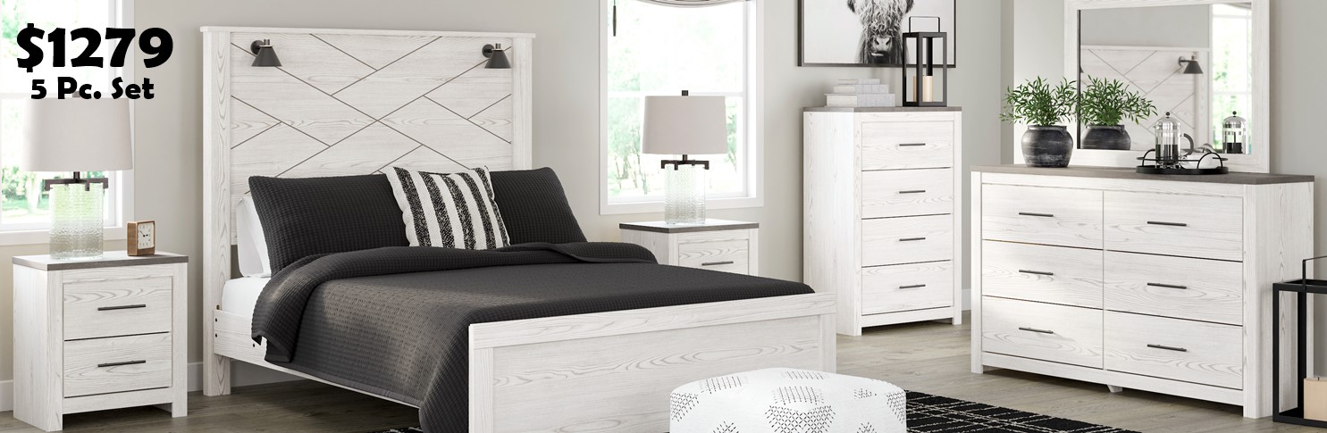 B1190 - 5 Pc. Set Includes Queen Bed B1190 - 5 Pc. Set Includes Queen Bed